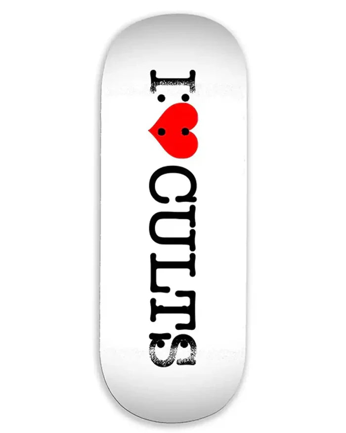 Fingerboard Deck - I Heart Cults
