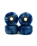 Fingerboard Swirl Grom Wheels 4Pk - Blue