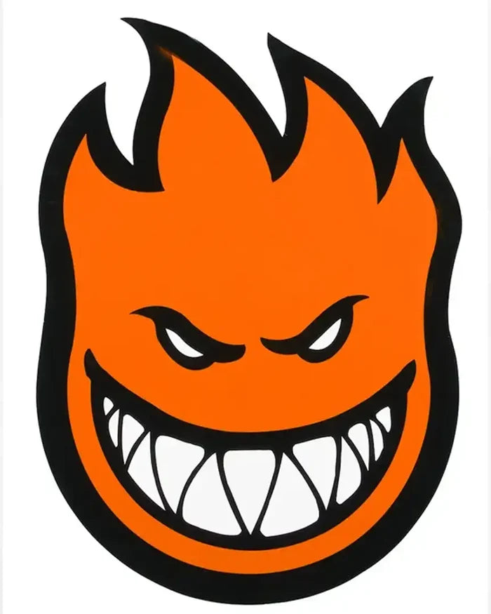Fireball Sticker Huge - Orange