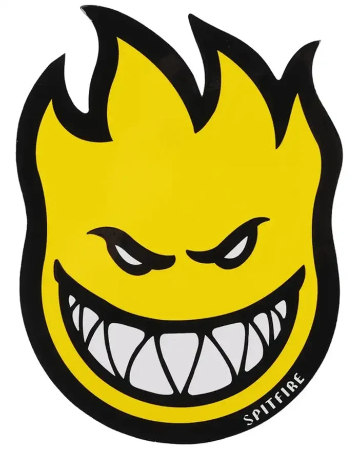 Fireball Sticker Huge - Yellow