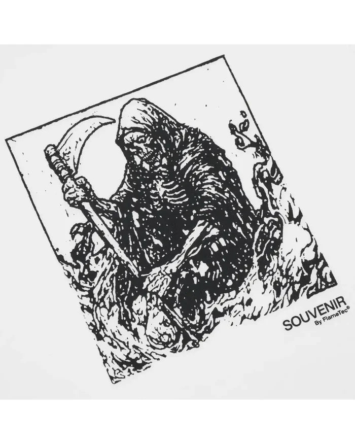 Flametec Grim Reaper T-Shirt - Natural