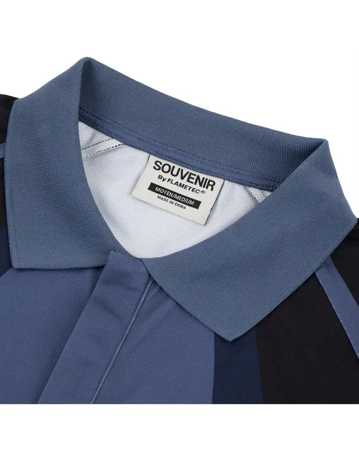 Flametec Speed Polo Short Sleeve Polo Shirt - Blue