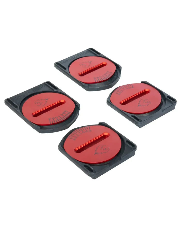 Flat Pucks - Red