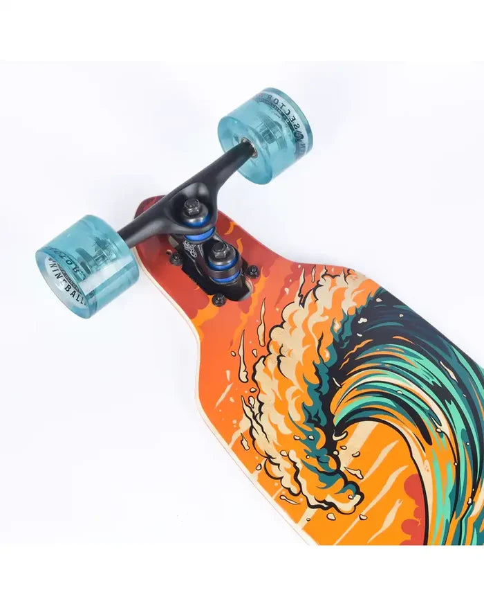 Flipside Fractal Complete Longboard