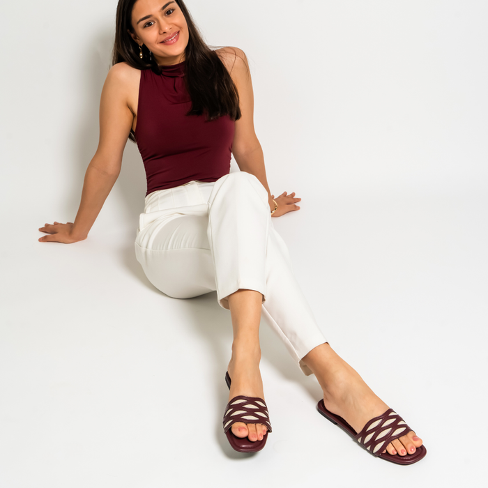 FlowLine Maroon Flats