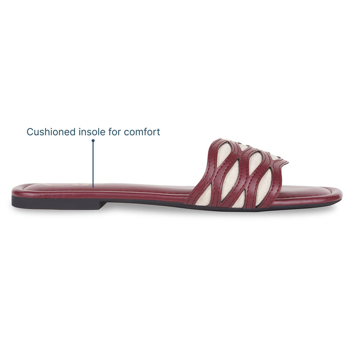 FlowLine Maroon Flats