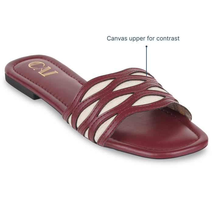 FlowLine Maroon Flats