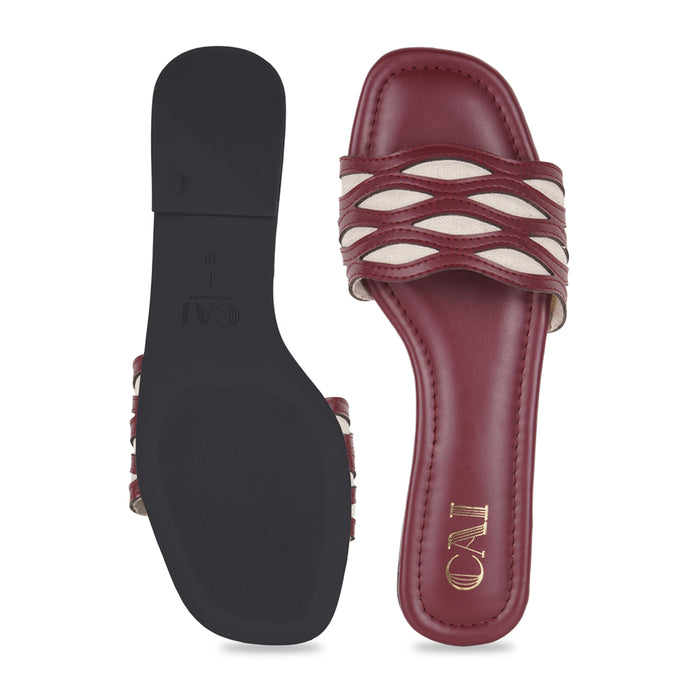 FlowLine Maroon Flats
