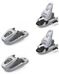 Free 7 Youth Ski Bindings - White/Silver 2027