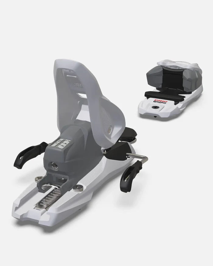 Free 7 Youth Ski Bindings - White/Silver 2027