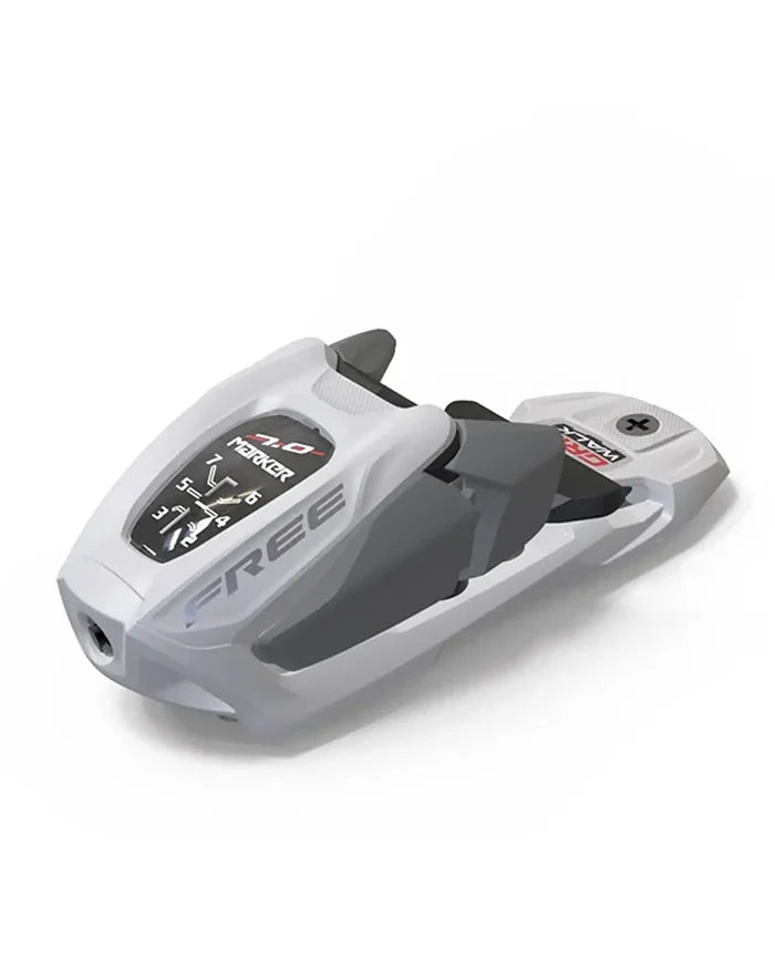Free 7 Youth Ski Bindings - White/Silver 2027