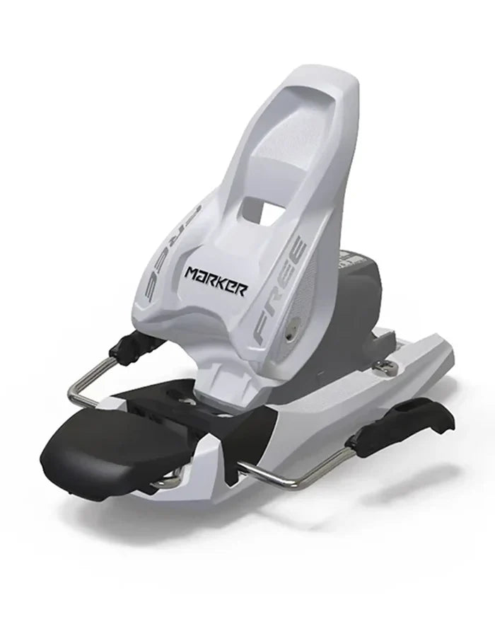 Free 7 Youth Ski Bindings - White/Silver 2027
