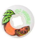 From Concentrate 101A Skateboard Wheels - White/Orange 54mm