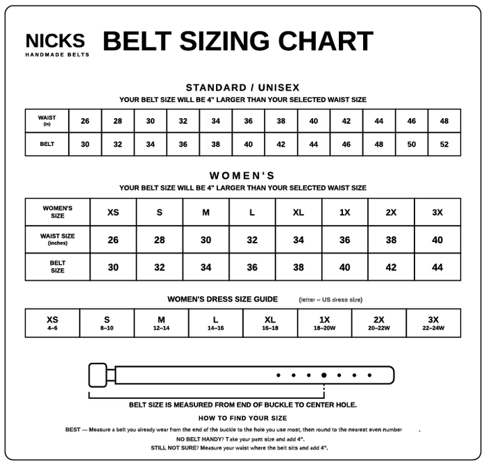 Full Natural - Heavy Duty Work Belt