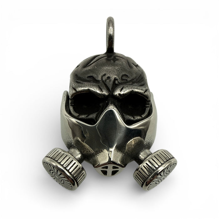 Gas Mask Skull Pendant