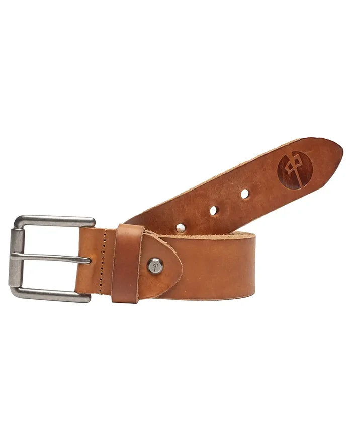 Genuine Leather Belt - Brown