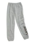 Girls Floral V Sweatpants - Heather Grey