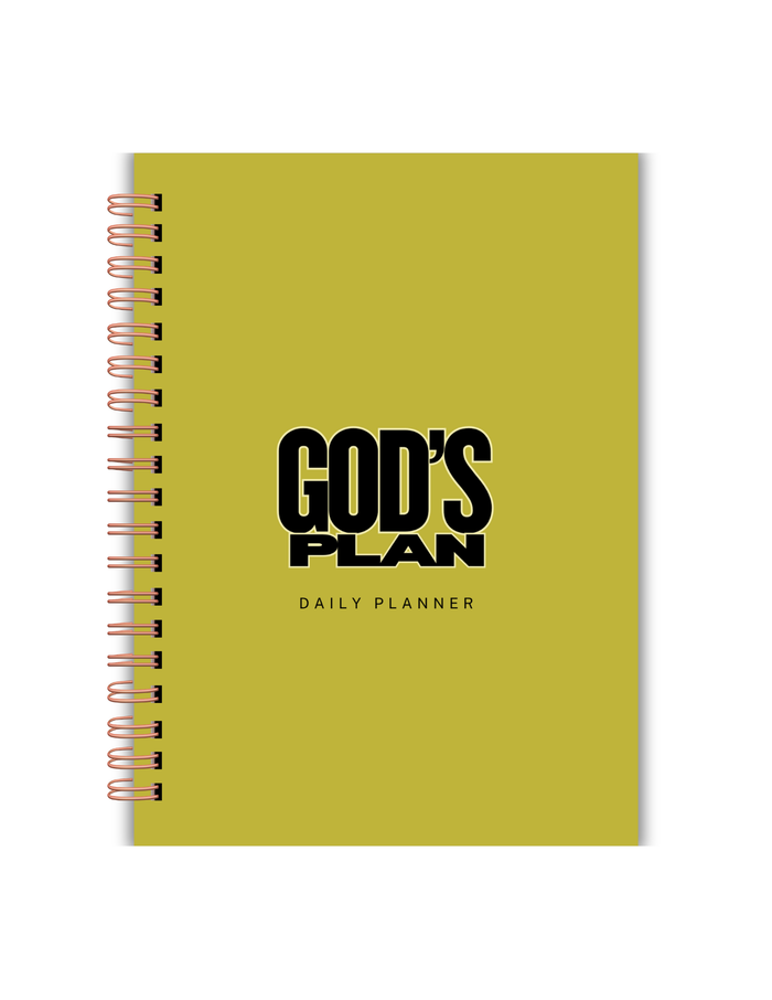 "God's Plan" Daily Planner