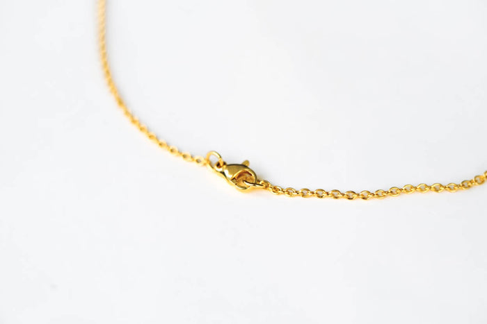 gold om chain necklace for men