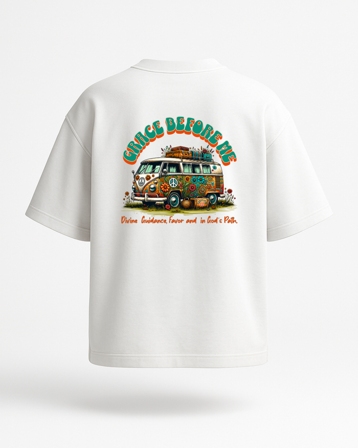 "Grace Before Me" – Oversized T-Shirt