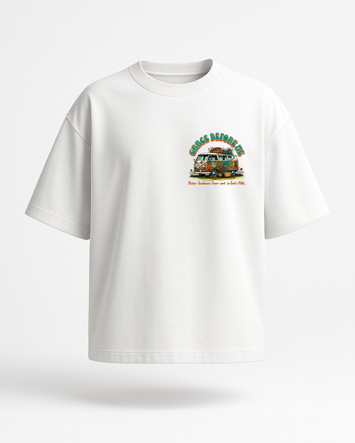 "Grace Before Me" – Oversized T-Shirt