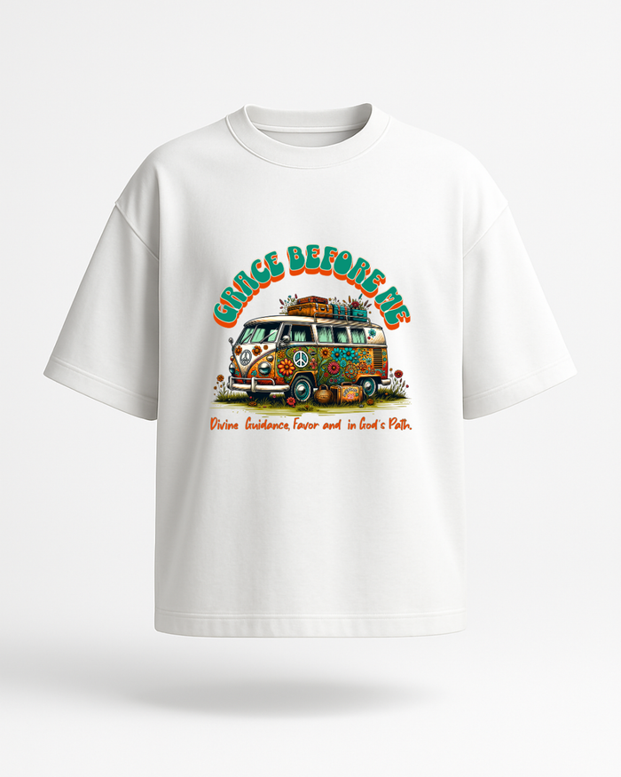 "Grace Before Me" – Oversized T-Shirt