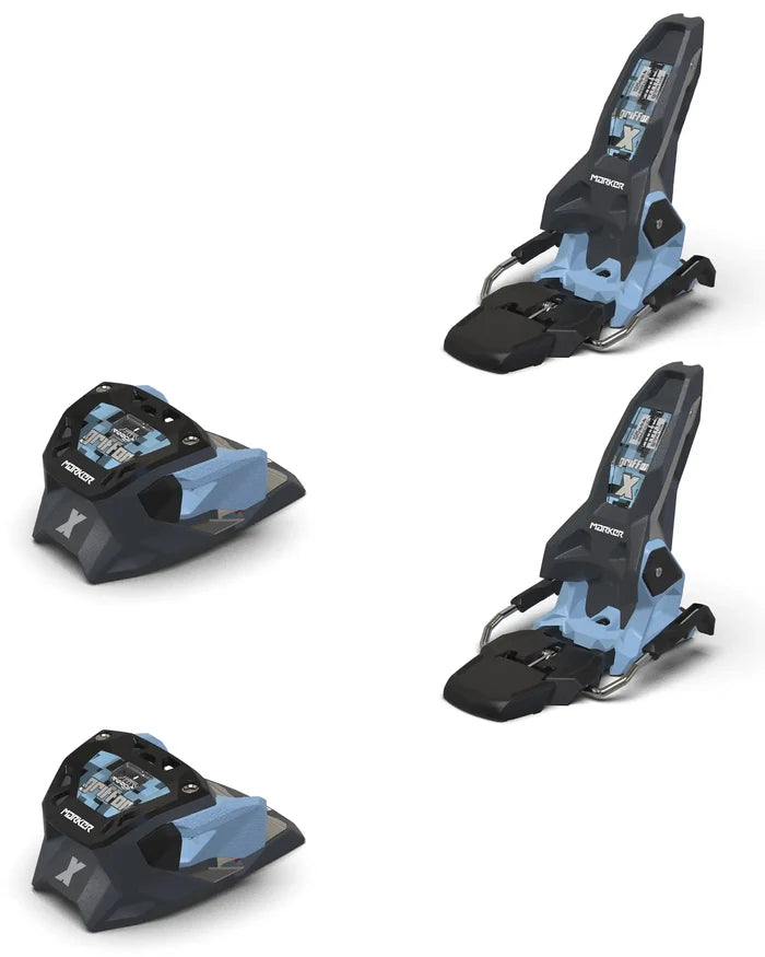 Griffon X 13 Ski Bindings - Graphite/Light Blue 2027