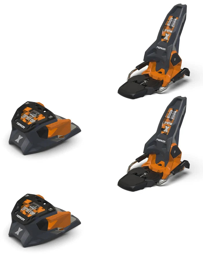 Griffon X 13 Ski Bindings - Graphite/Orange 2027