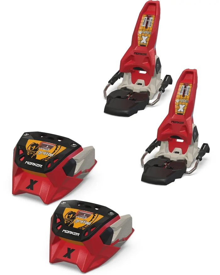 Griffon X 13 Ski Bindings - Red/Sandy 2027