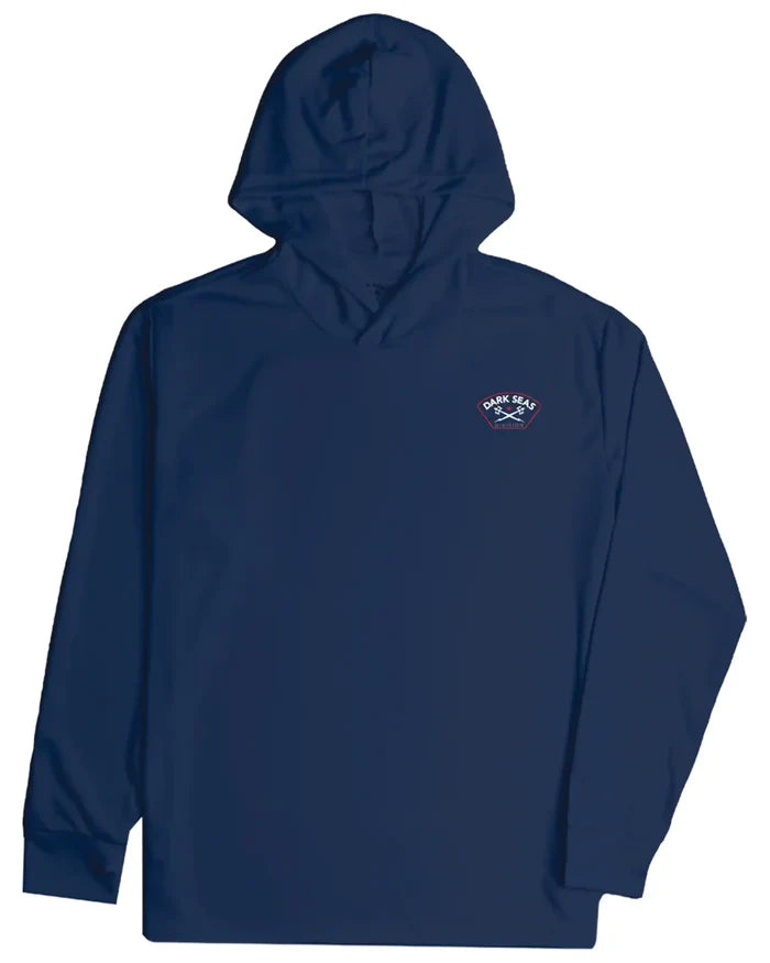 Headmaster V3 Uv Hood Ls Rashguard - Navy