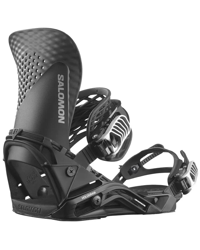 Hologram Snowboard Bindings - Black 2027
