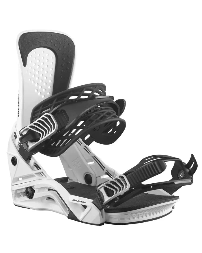 Hologram Snowboard Bindings - White 2027