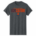 Illinois College of ACES AgriCULTURE Grey Tee