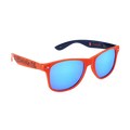Illinois Fighting Illini Football Helmet Script Sunglasses