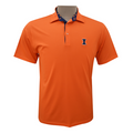 Illinois Fighting Illini Men's Horn Legend Orange Polo