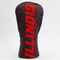 Illinois Golf Quilted Navy/Blue Fairway Wood Cover