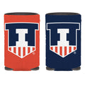 Illinois Koozie Two-Sided Shield