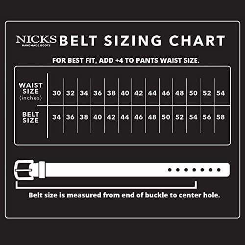In Stock - Classic Work Belt / 1964 Black / 1.5” / Waist Size 42 (Belt Size 46)
