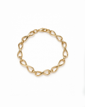 Bracelet with Infinity symbol in gold