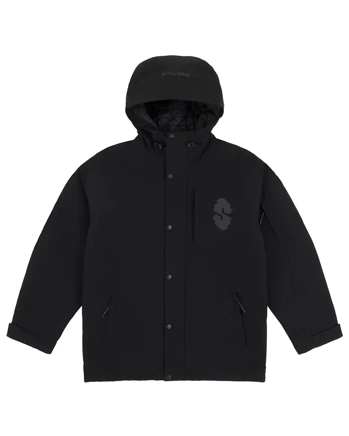 Insulated Sports Winter Jacket - Black