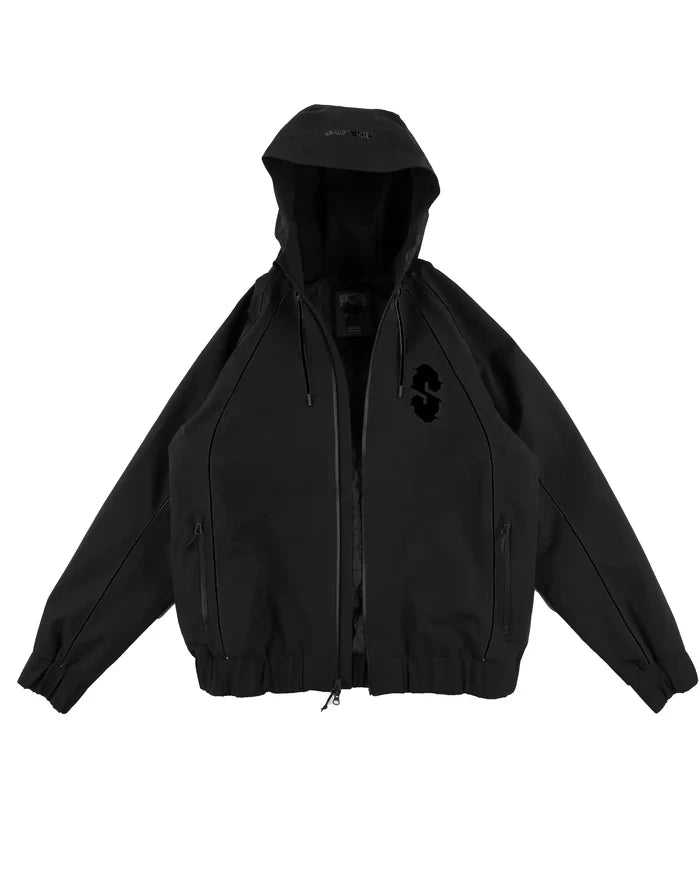 Insulated Track Jacket Winter Jacket - Black