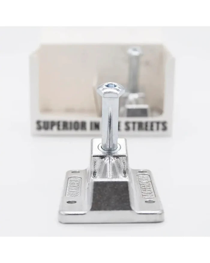 Inverted Kingpin and Baseplate Set - Silver