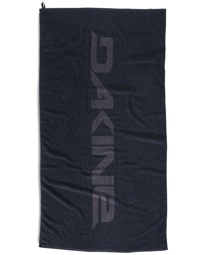 Jacquard Beach Towel - Black