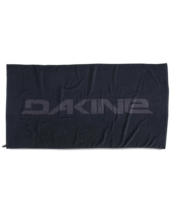 Jacquard Beach Towel - Black