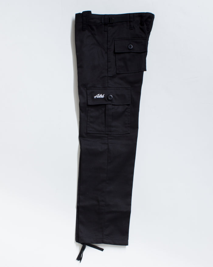 Junior Adre Cargo Pants - Black - Boutique Adrenaline