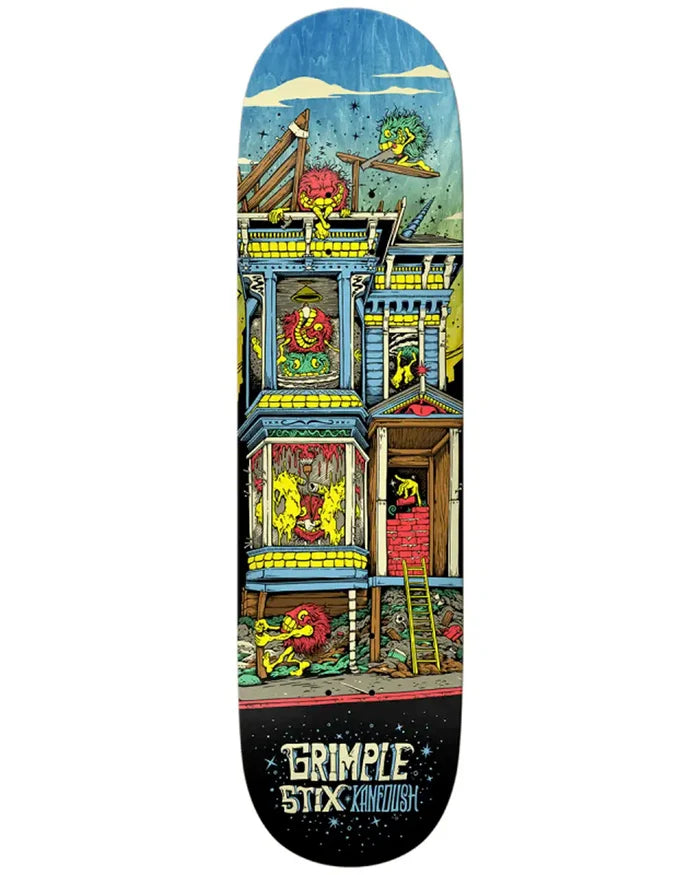 Kanfoush Grimple Stix Victorians Skateboard Deck