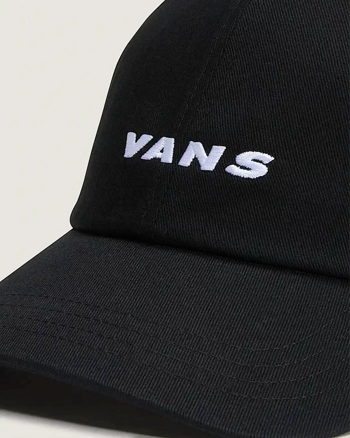 Kids Check Side Curved Bill Hat - Black