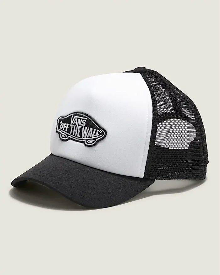 Kids Classic Patch Curved Hat - Black/White