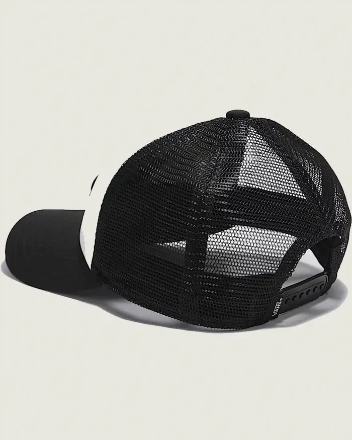 Kids Classic Patch Curved Hat - Black/White