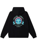 Knowledge Is Power French Terry Hoodie - Black